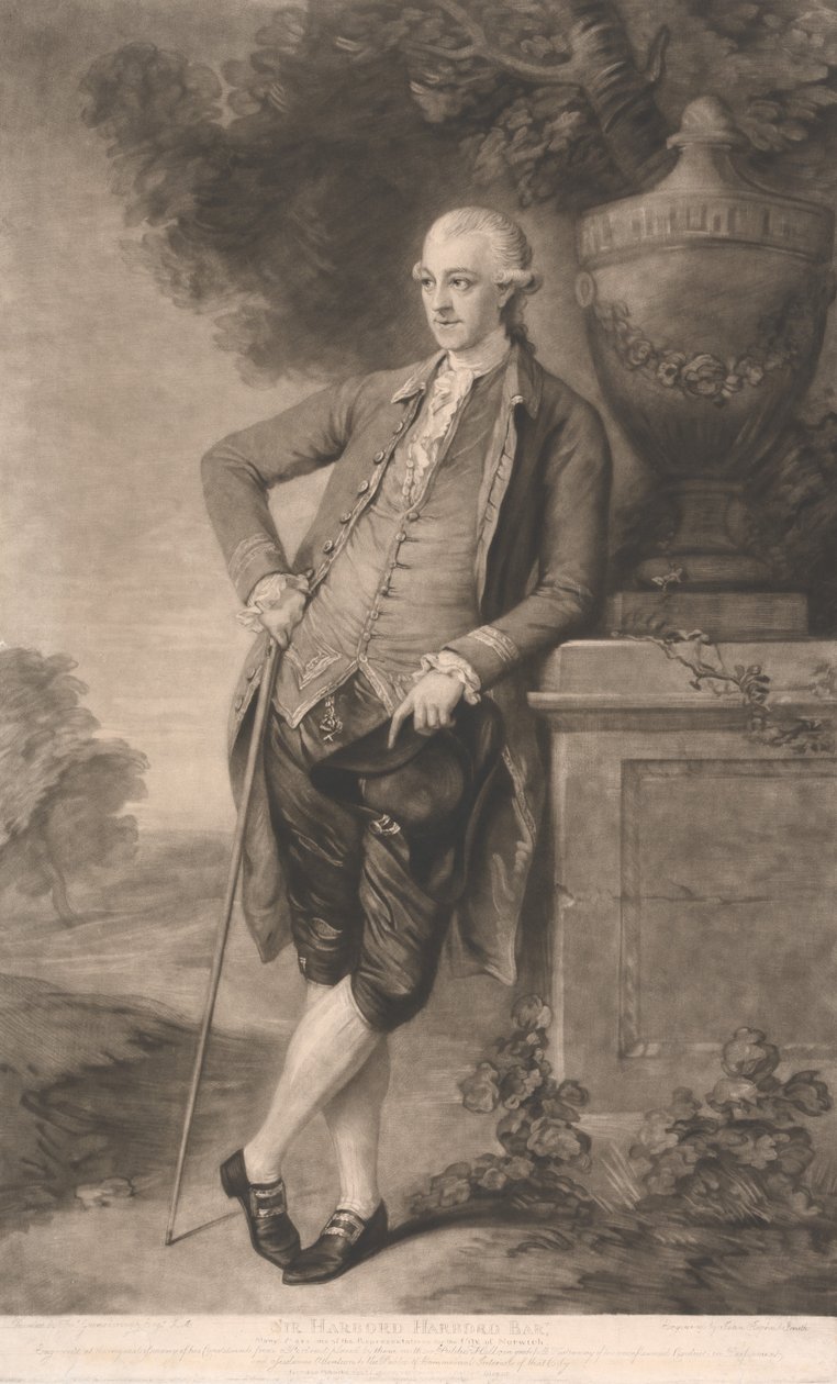 Sir Harbord Harbord Bart. av John Raphael Smith