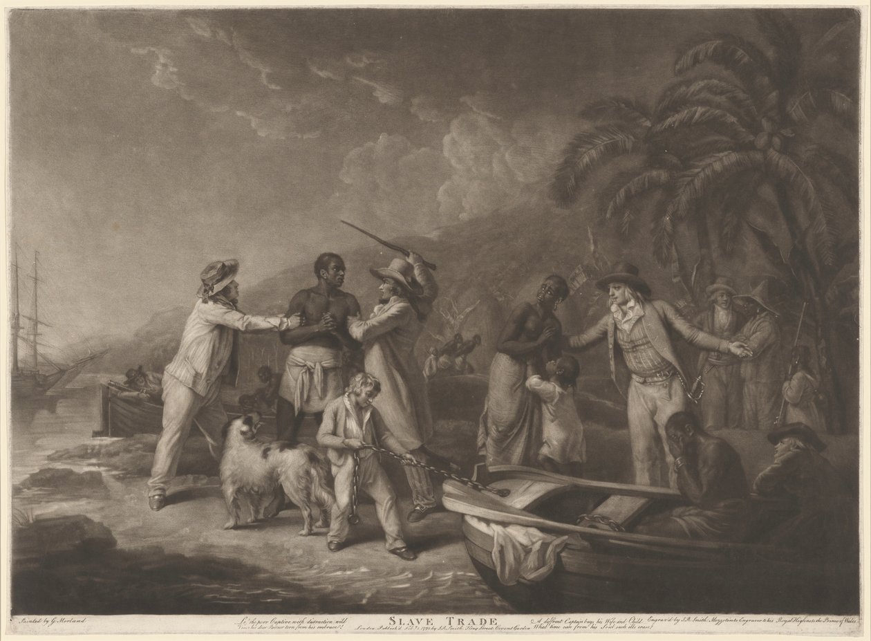 Slavhandel, 1791. av John Raphael Smith