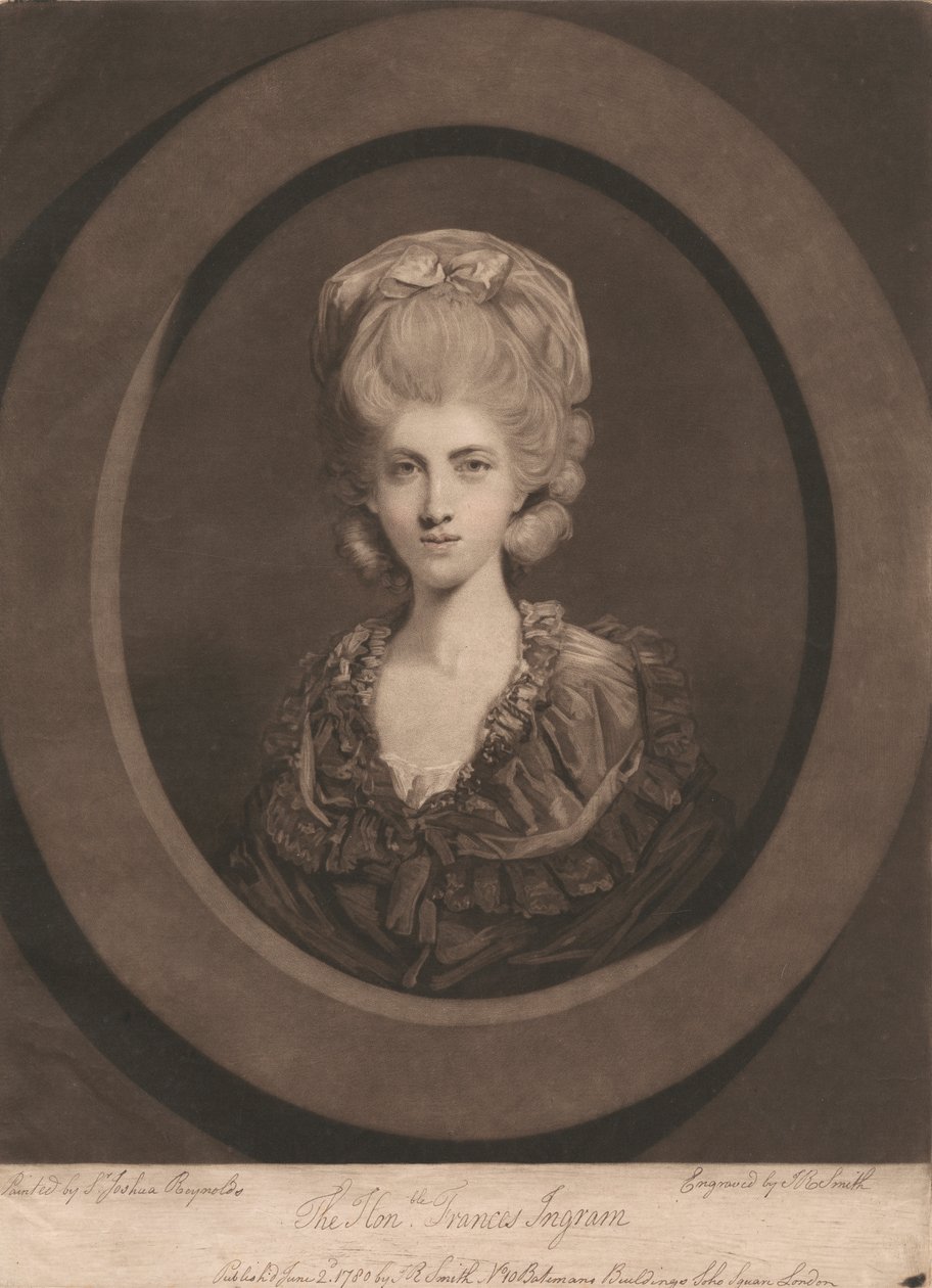 Den ärade Frances Ingram av John Raphael Smith