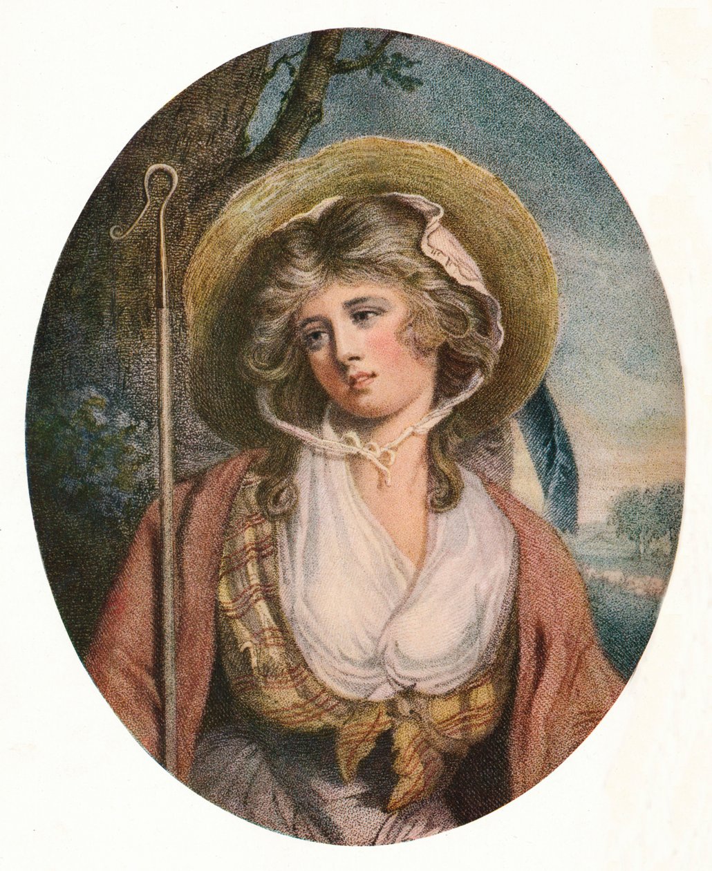 Herdinnan, 1787 av John Raphael Smith