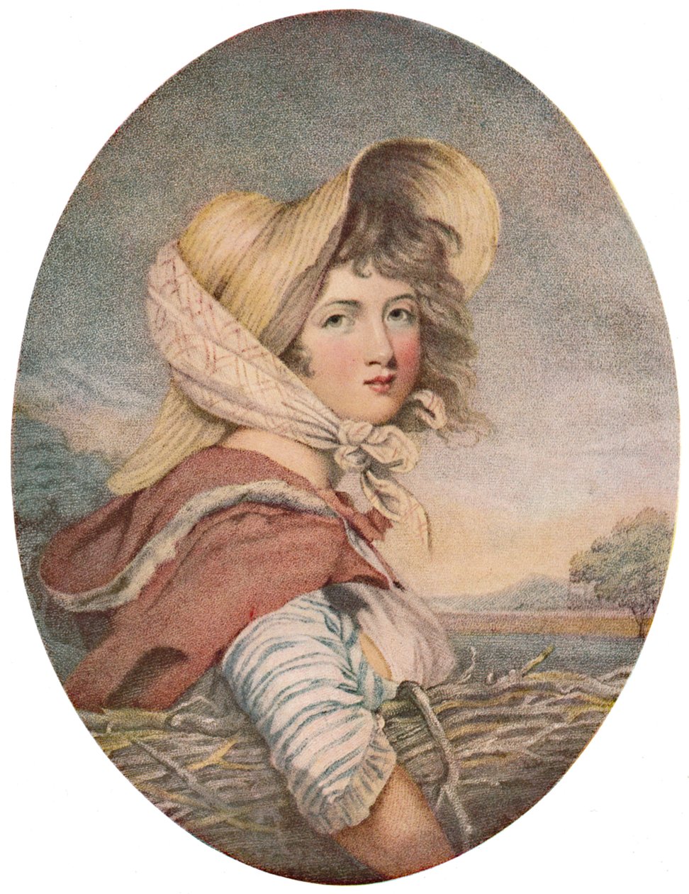 Tränymfen, c1787, 1925 av John Raphael Smith