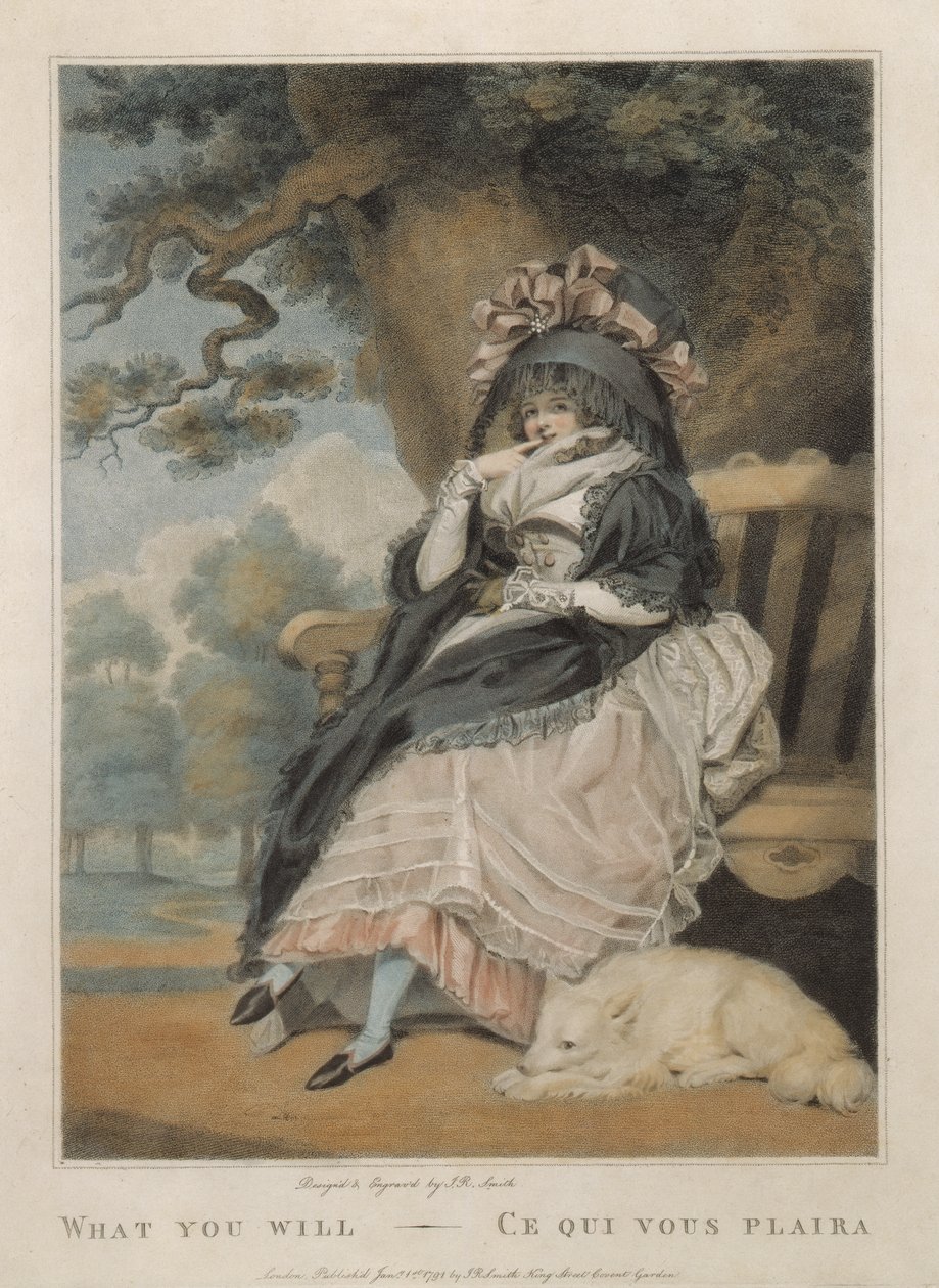 Vad du vill - vad du kommer att gilla, 1791 av John Raphael Smith