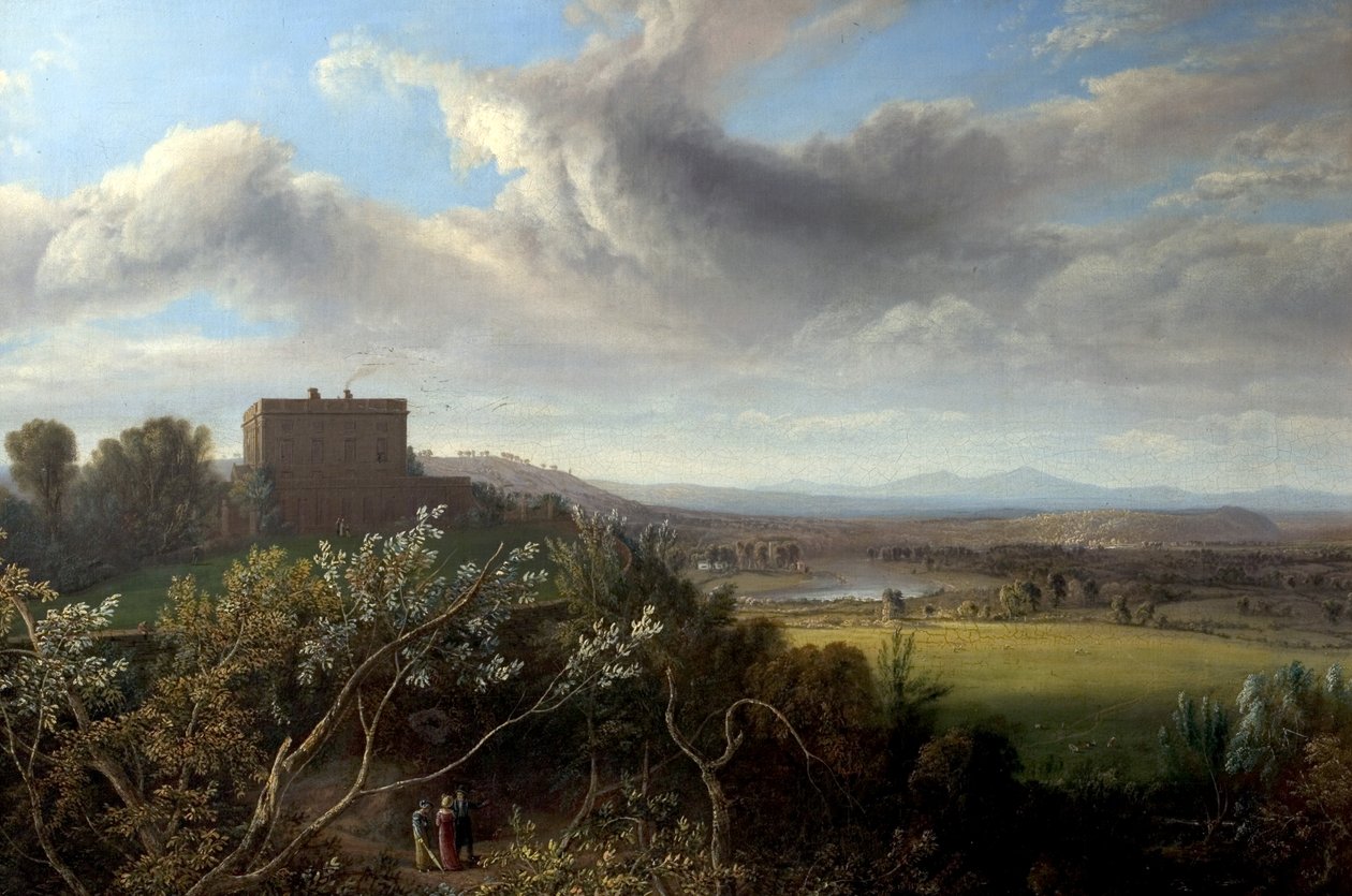 Nottingham Castle, 1832 av John Rawson Walker