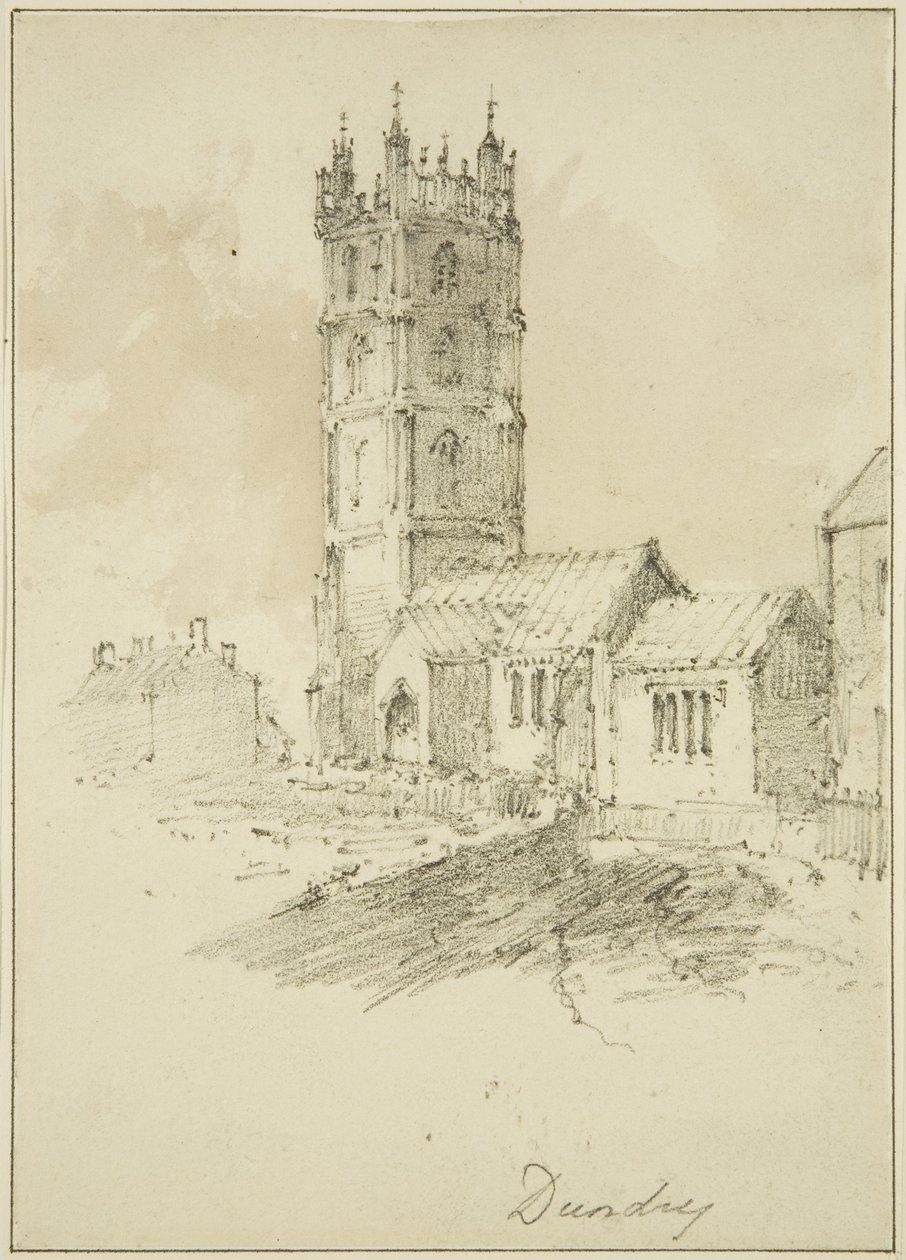 Dundry kyrka av John Reverend Eden
