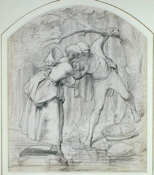 The Crossing, ca 1860 (penna ombord) av John Richard Clayton