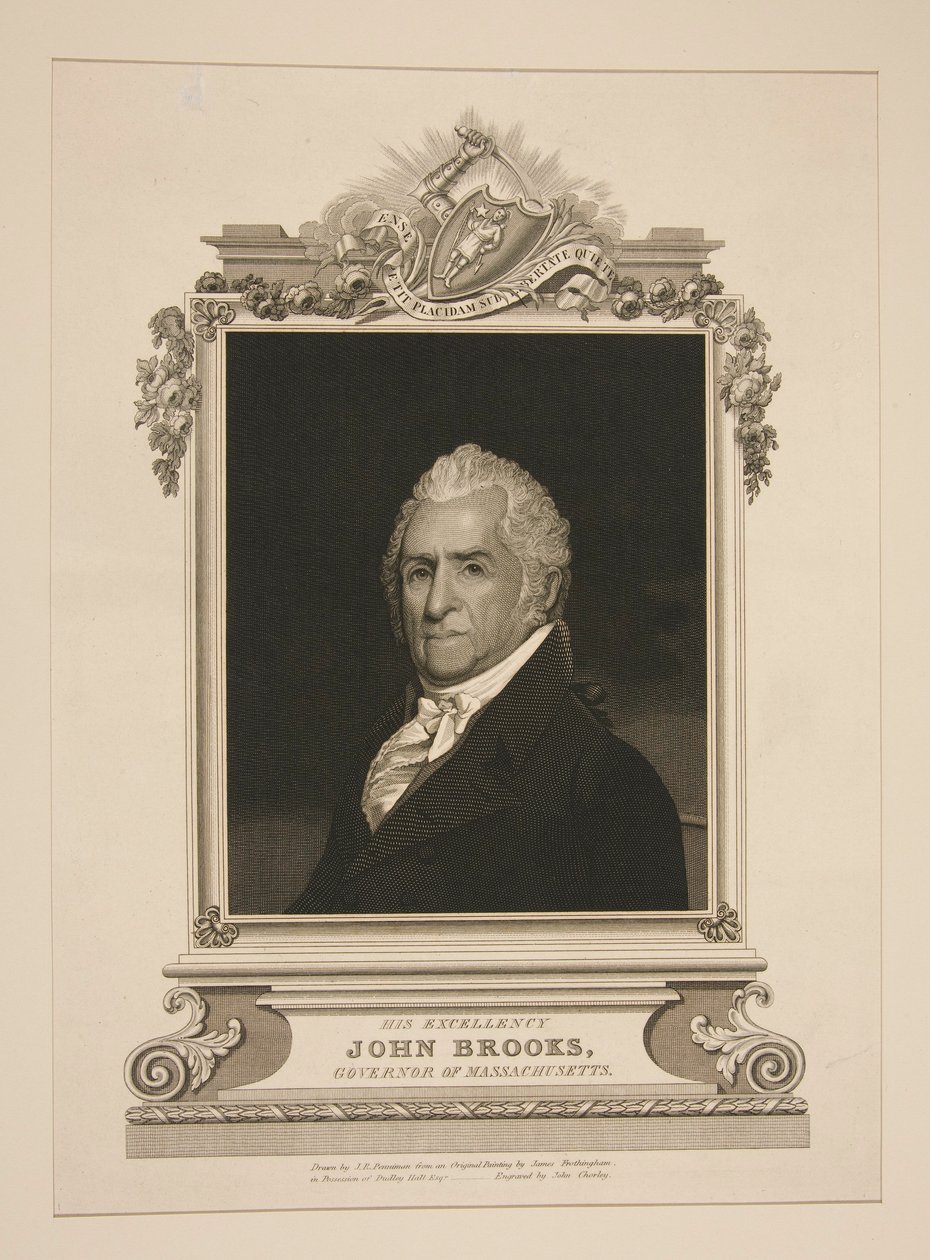 Hans excellens John Brooks av John Ritto Penniman