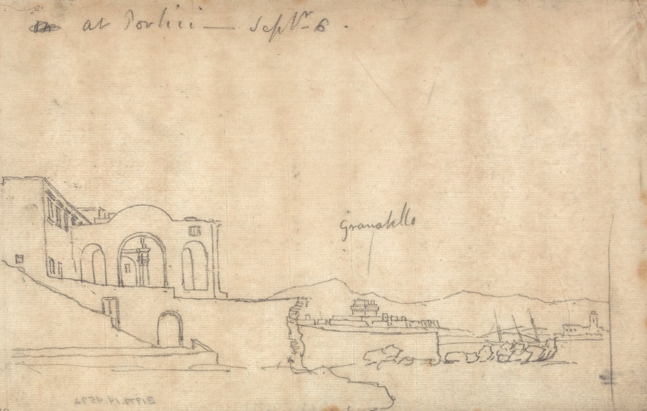 Vid Portici av John Robert Cozens