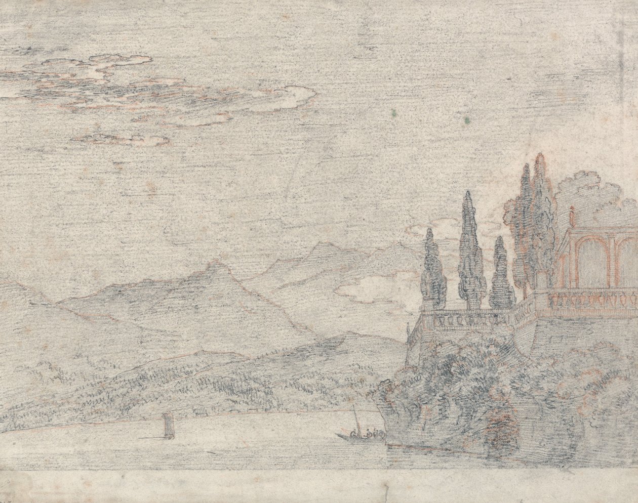 Isola Borromea, Lago Maggiore av John Robert Cozens