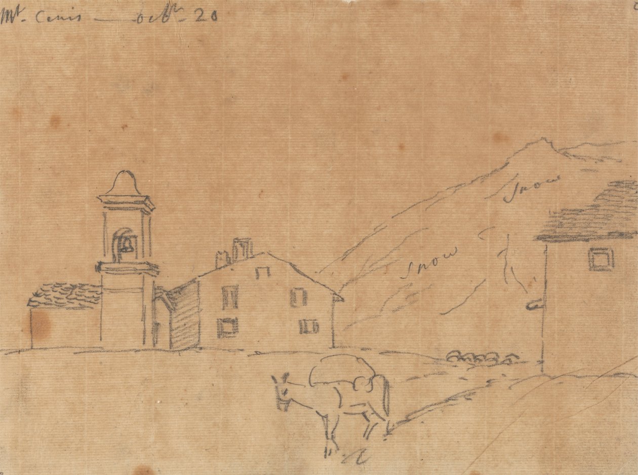 Mont Cenis, 20 oktober av John Robert Cozens