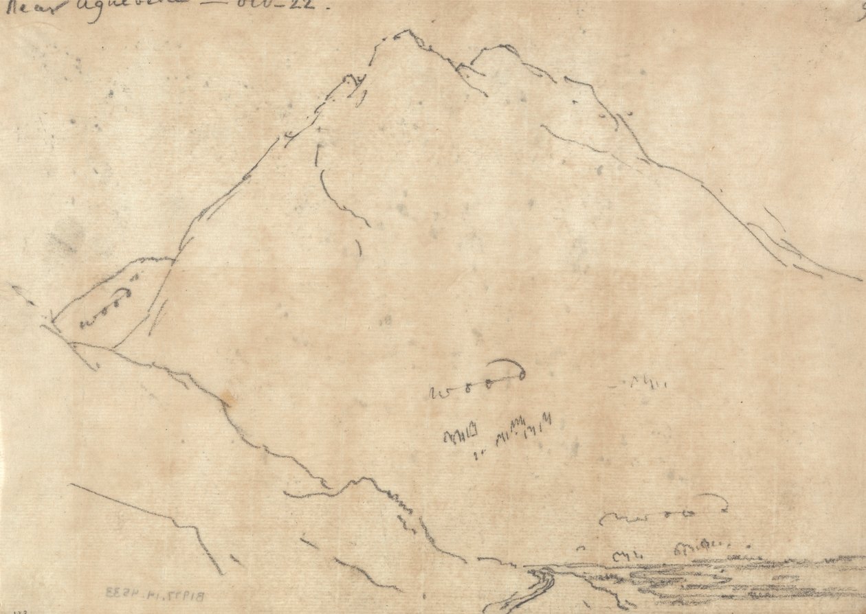 Nära Aiguebelle av John Robert Cozens