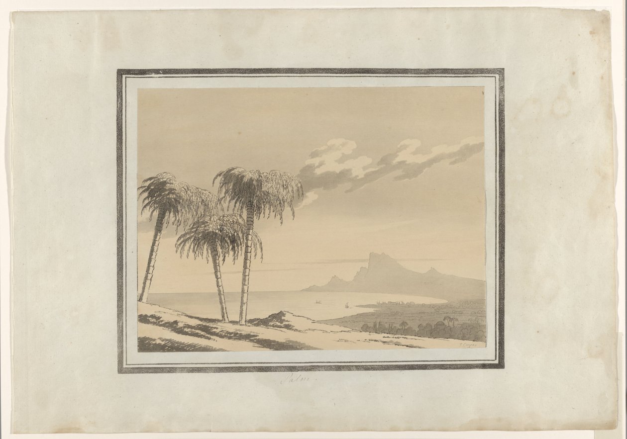 Palm (titel på objekt) av John Robert Cozens