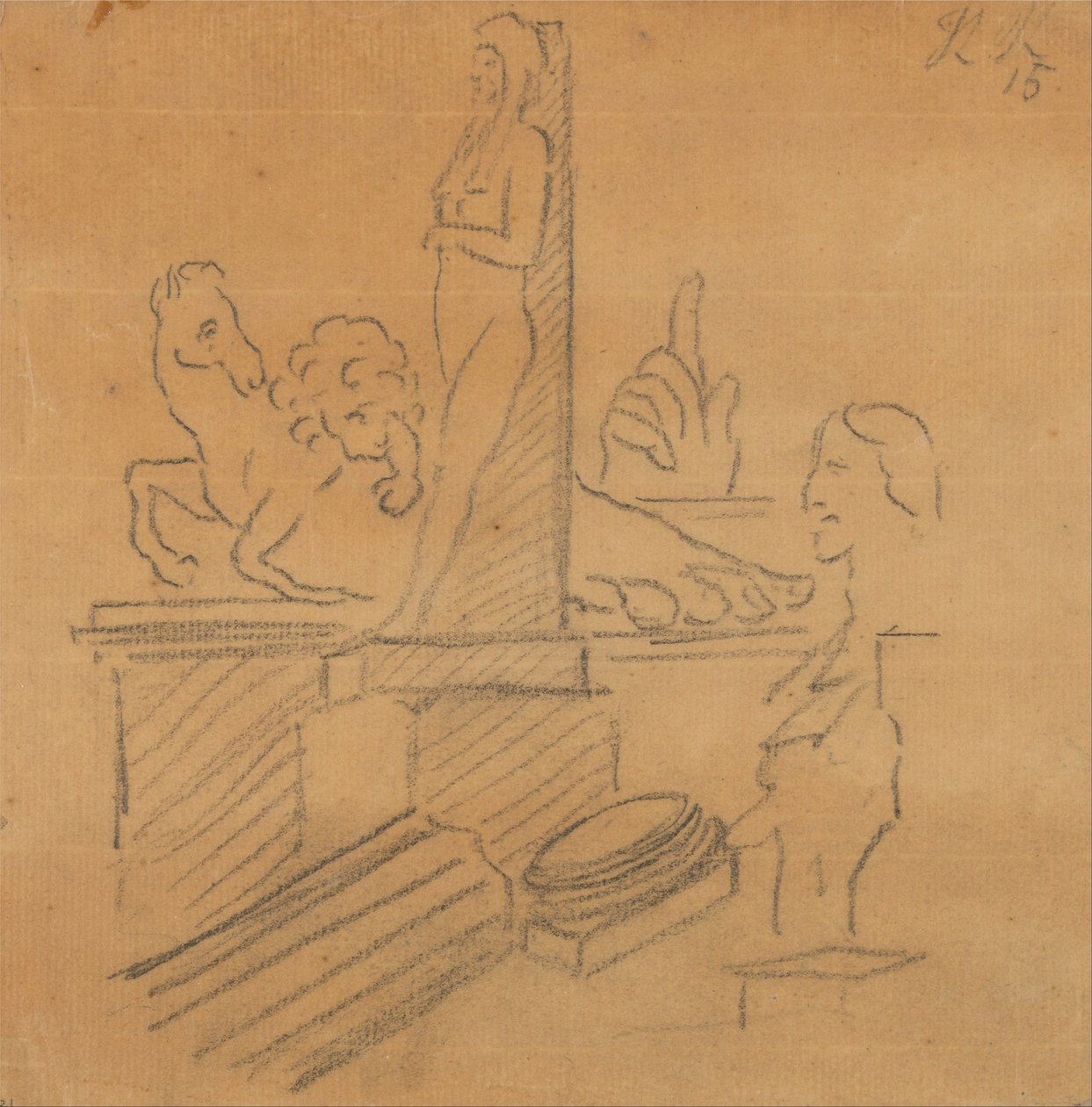 Statyer och ruiner av John Robert Cozens