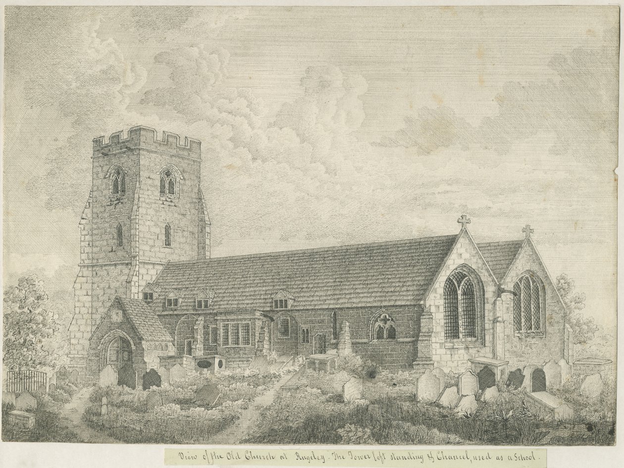 Rugeley kyrka av John Robert Fernyhough