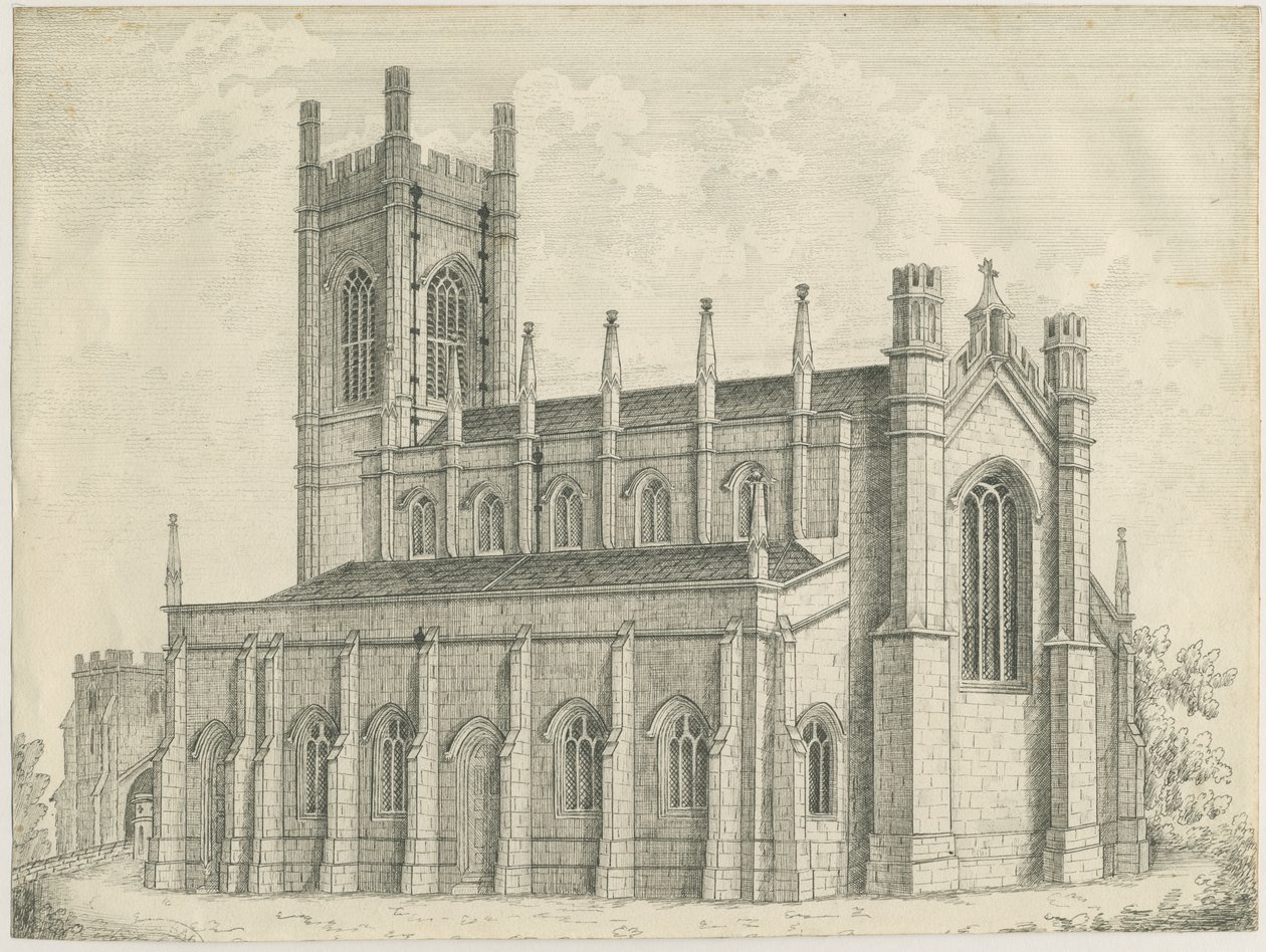 Rugeley kyrka av John Robert Fernyhough
