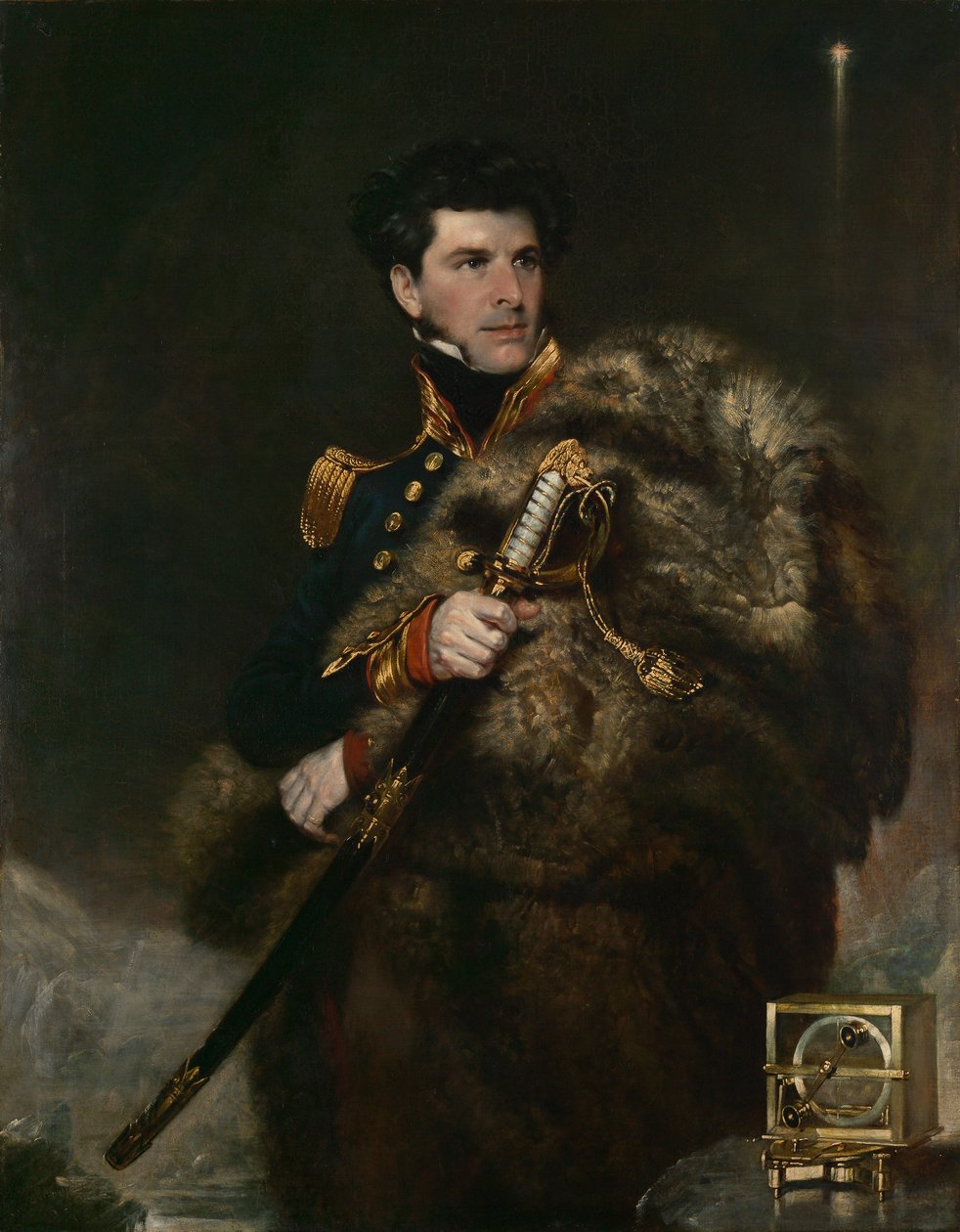 Kommendörkapten James Clark Ross (1800-1862) av John Robert Wildman