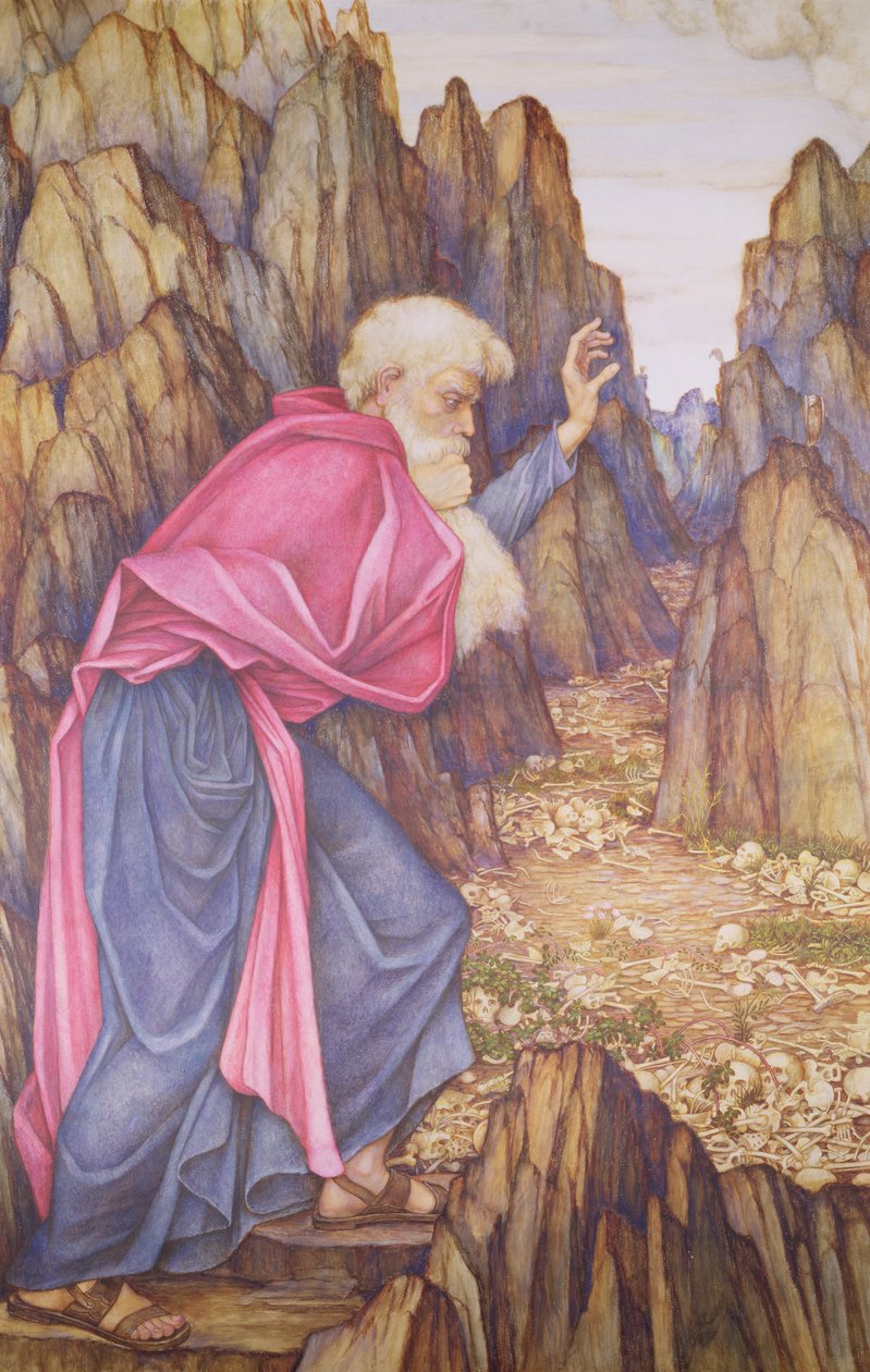 Hesekiels syn av John Roddam Spencer Stanhope