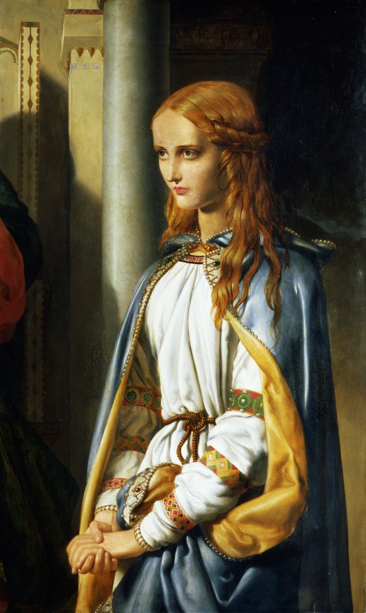 Cordelia arvlös, 1850 (se 51605 för detaljer) av John Rogers Herbert