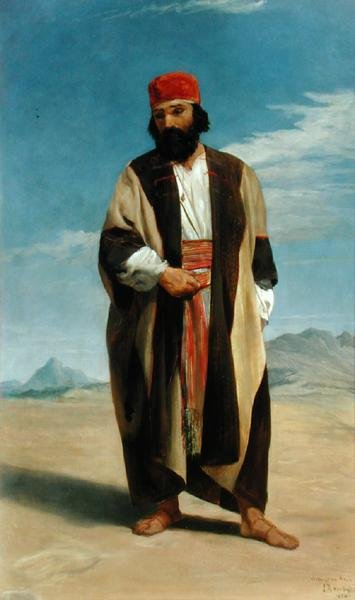 Studie av en arab av John Rogers Herbert