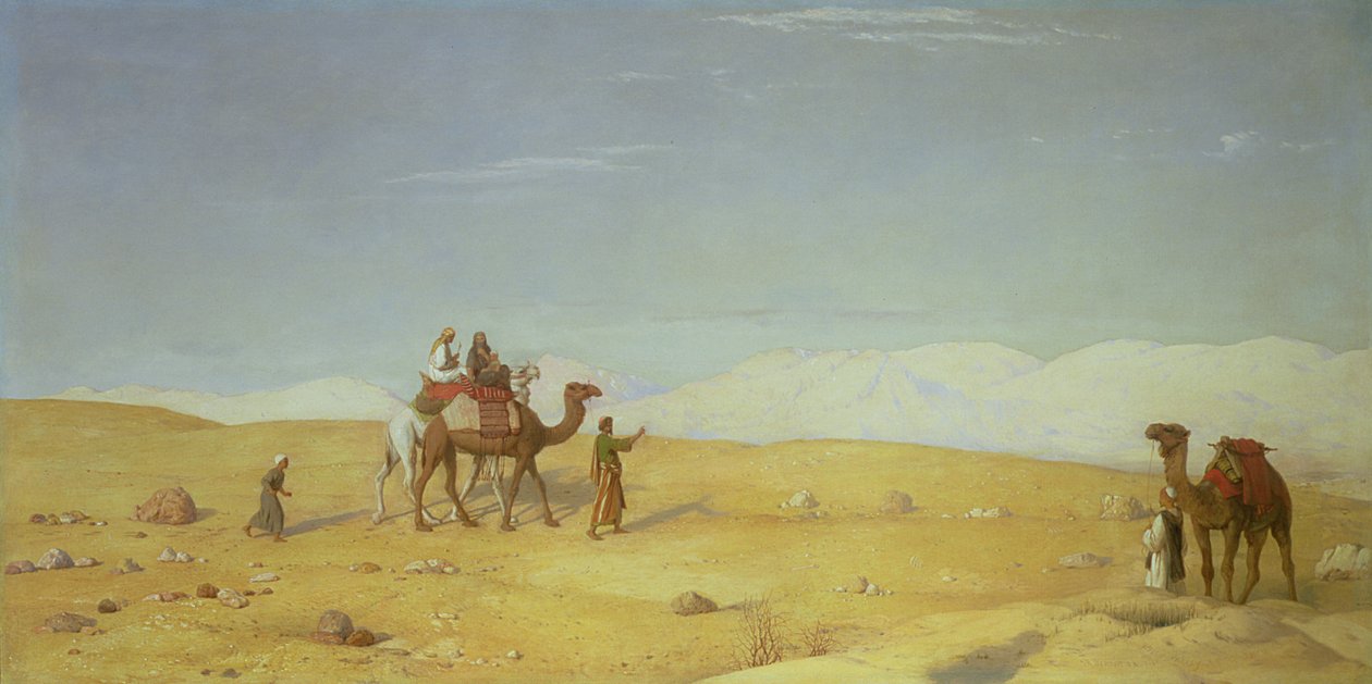Mosedalen, i Sinaiöknen, 1866 av John Rogers Herbert
