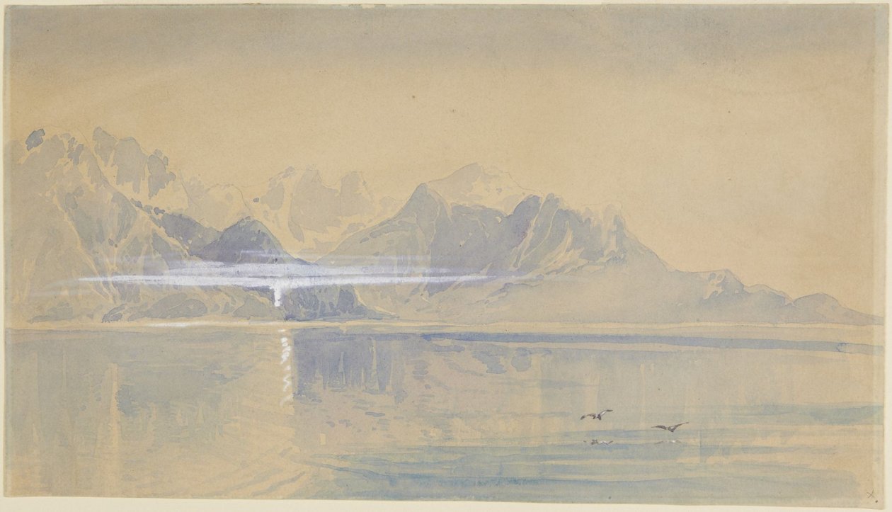 Tidig morgon i Montreux av John Ruskin