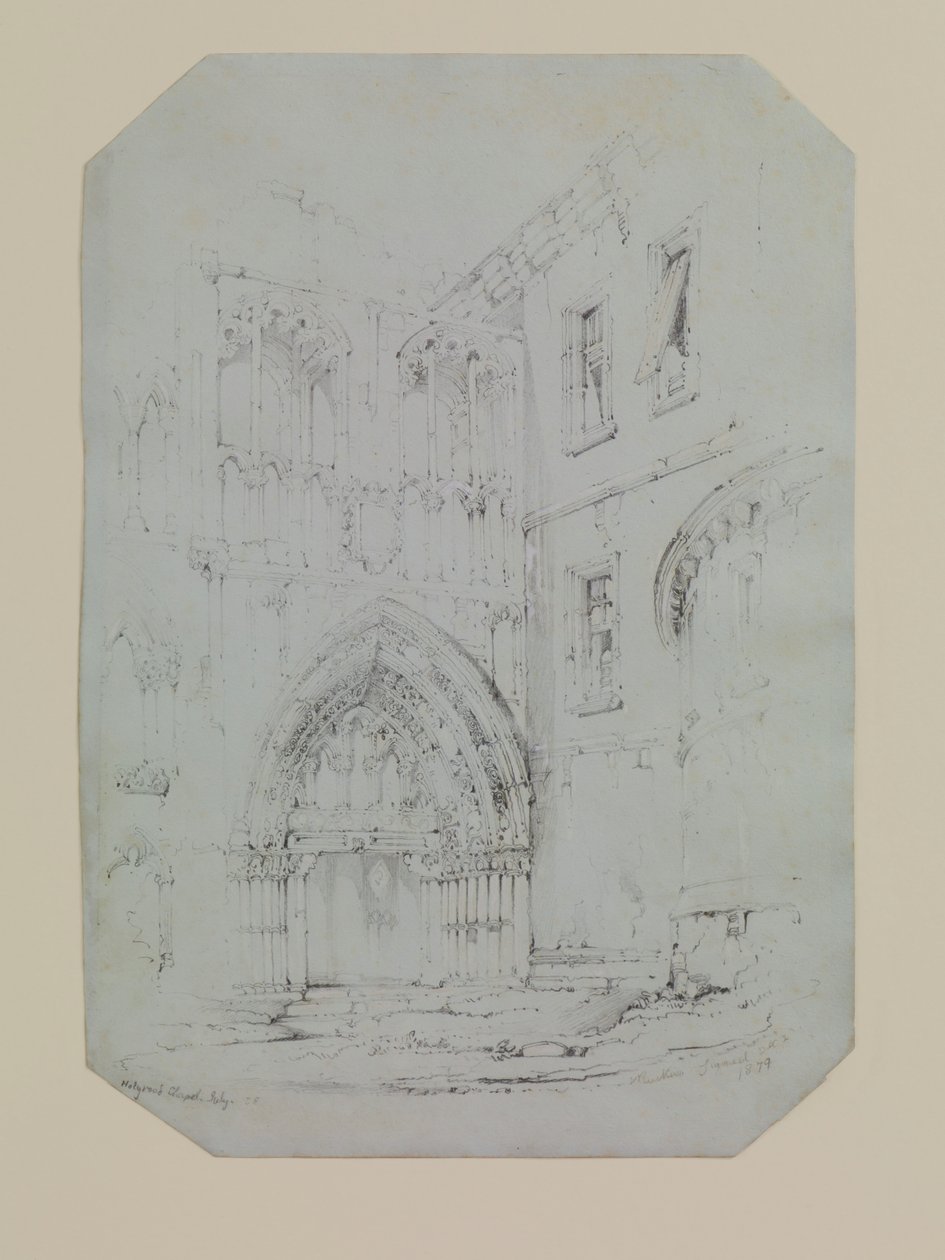 Holyrood kapell av John Ruskin
