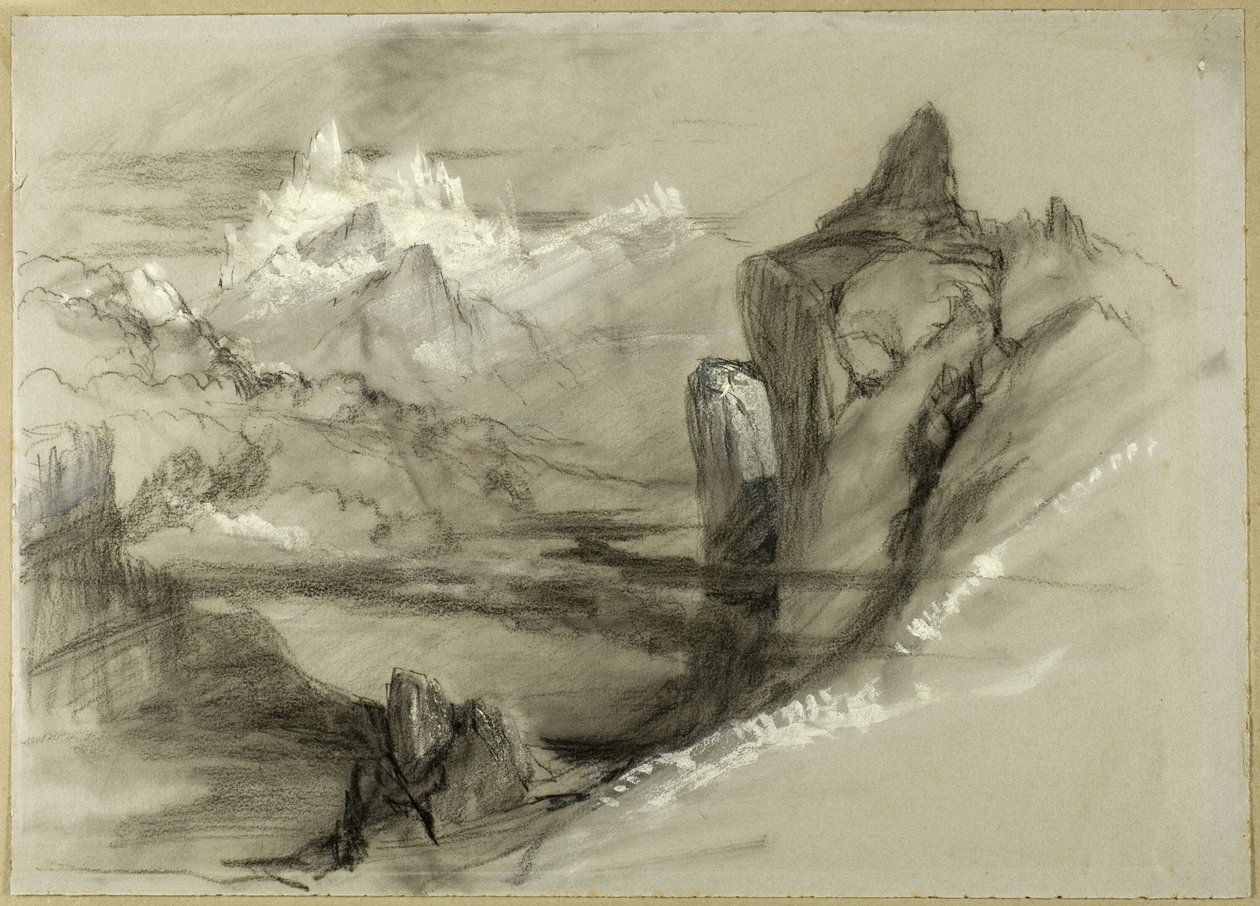 Bergslandskap av John Ruskin