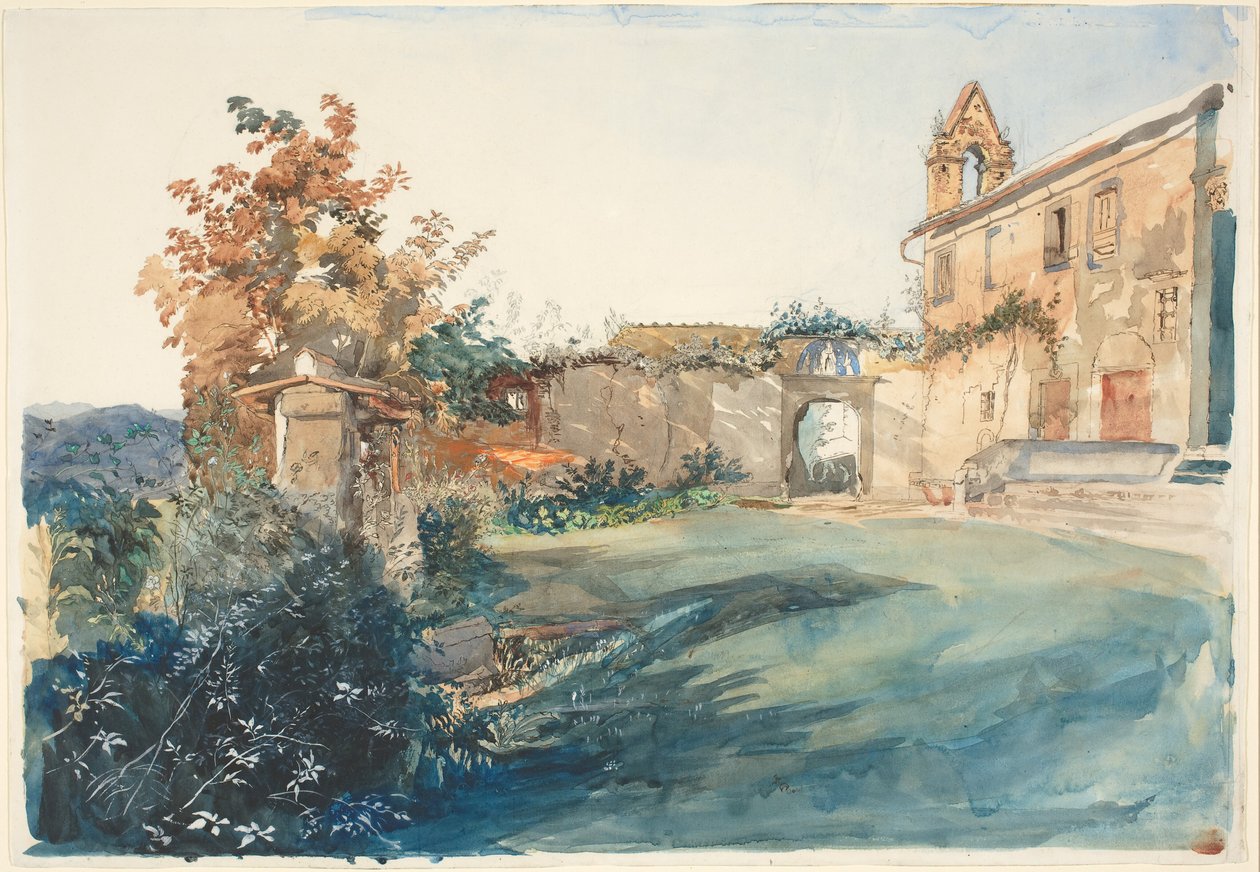 Trädgården vid San Miniato nära Florens av John Ruskin
