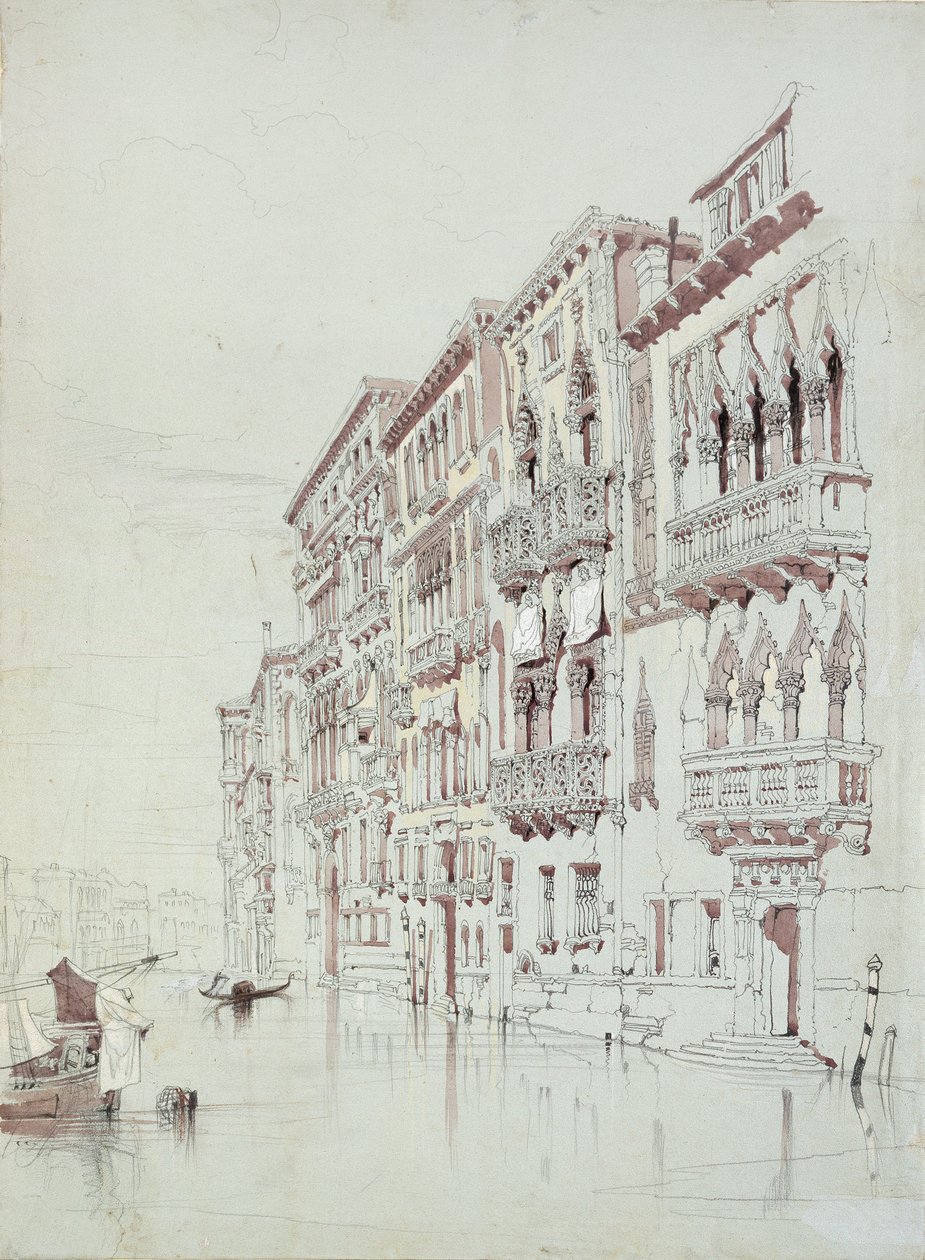 Palazzo Contarini-Fasan, Venedig, 6-16 maj 1841 av John Ruskin