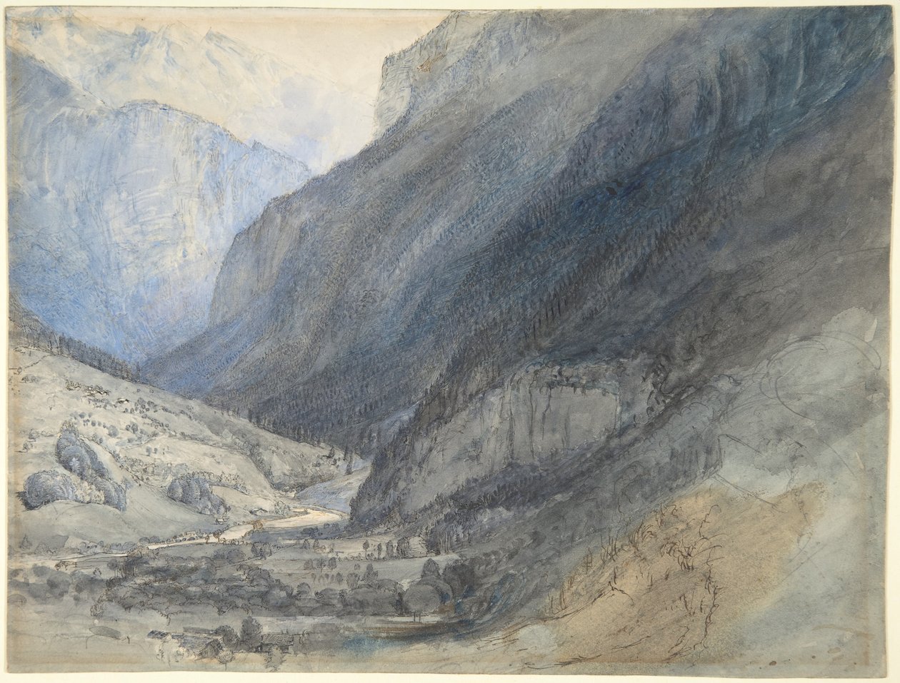 Lauterbrunnendalen, Schweiz av John Ruskin