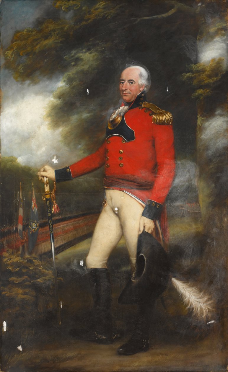 Överstelöjtnant Thomas Lloyd, överste i Leeds Volunteers, 1801 av John Russell