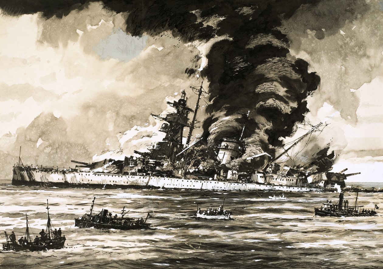 Fartyget Graf Spee av John S. Smith