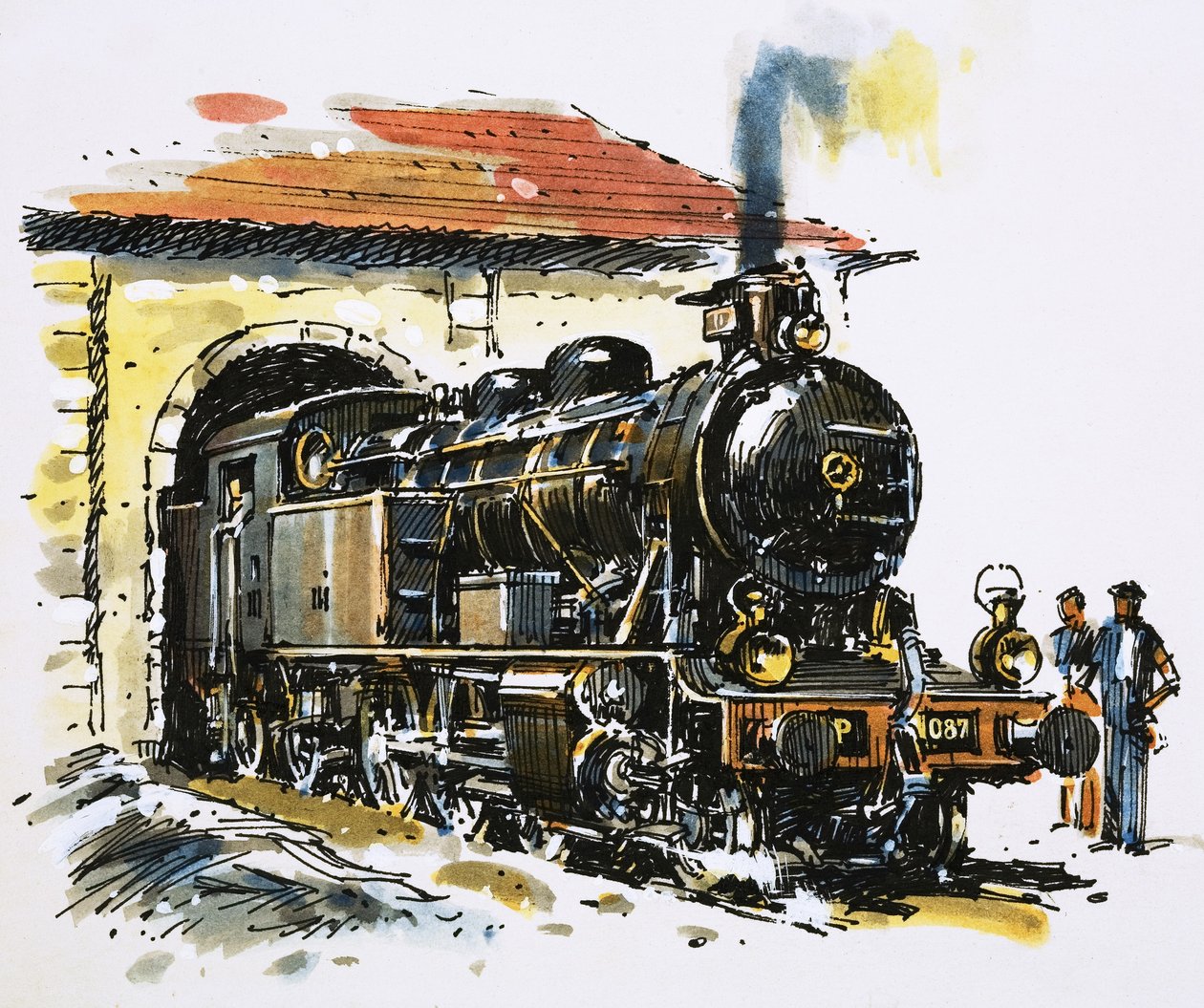 En värld av fart och kraft: Ett Honschel-konstruerat 2-6-4 tanklokomotiv av 1929 års modell av John S. Smith