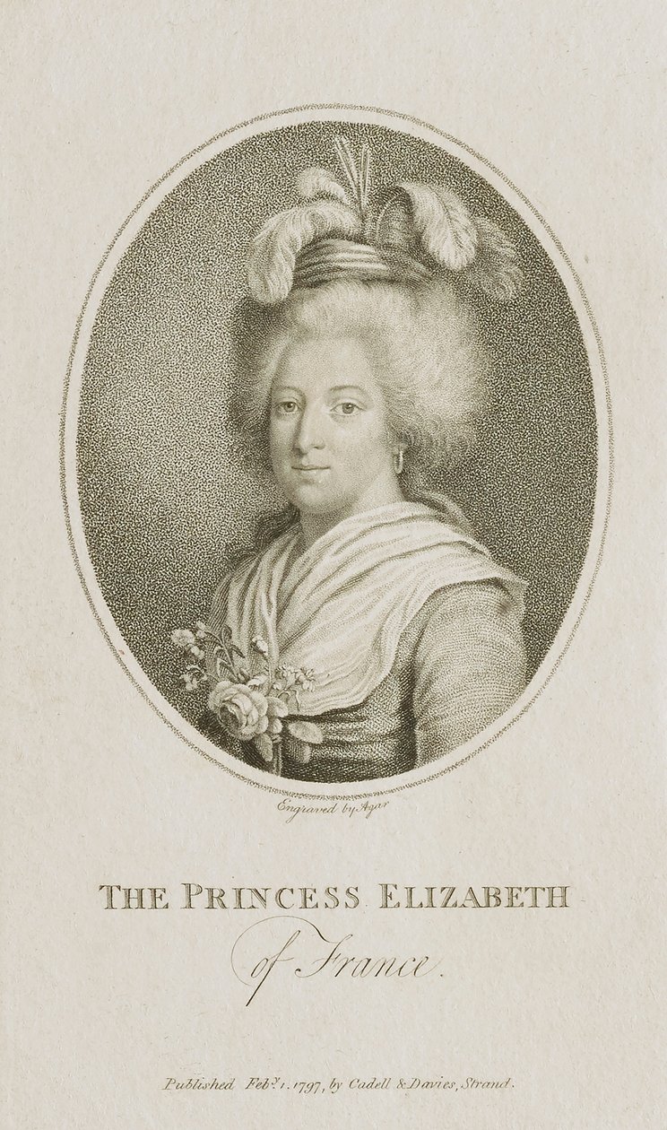 Prinsessan Elizabeth av Frankrike av John Samuel Agar