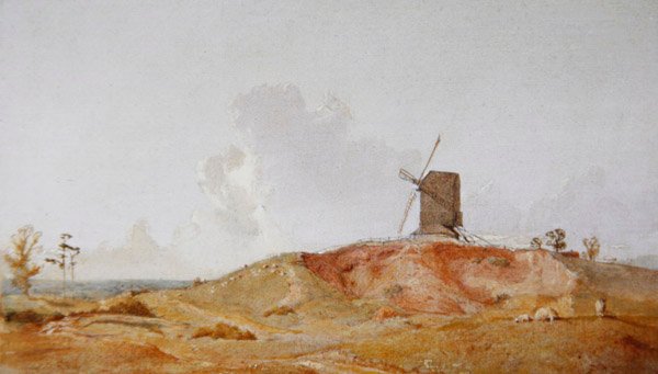 En Sussex Mill, en midsommareftermiddag av John Samuel Raven