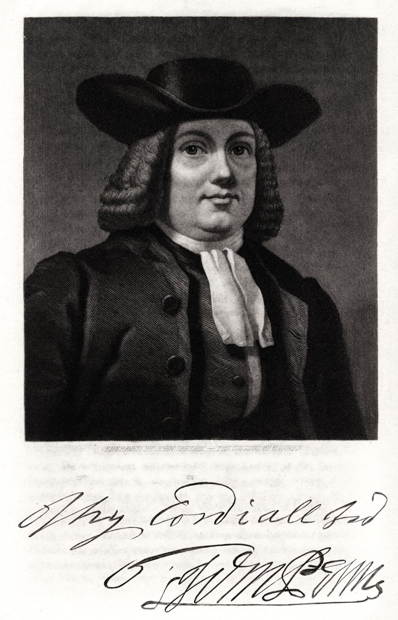 William Penn, 1800-talet. av John Sartain