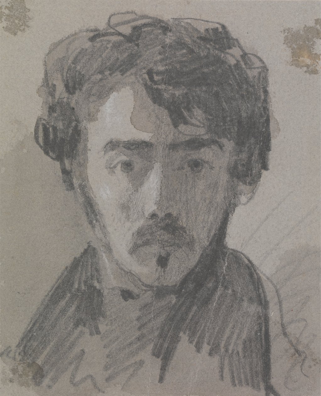Självporträtt (?) av John Scarlett Davis