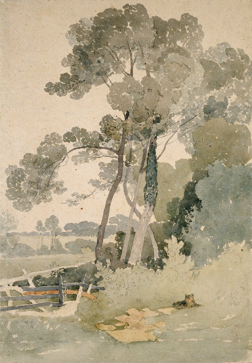 Nära Brandsby, Yorkshire, 1865 av John Sell Cotman