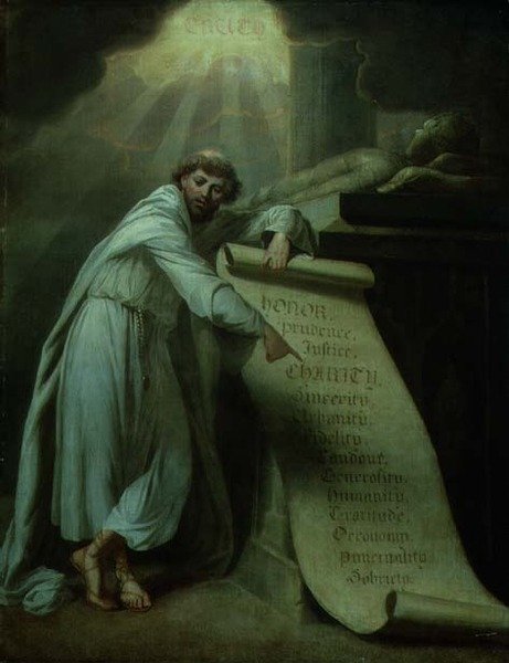 Sankt Jakob av Compostella (olja på duk) av John Sell Cotman
