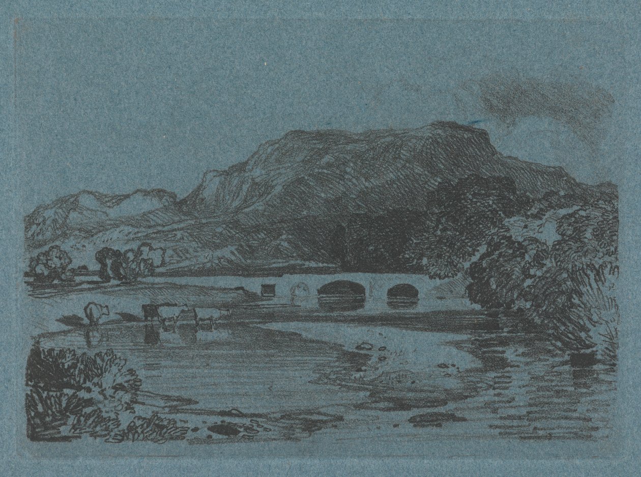 Tan-y-Bwlch, Merionethshire, norra Wales av John Sell Cotman