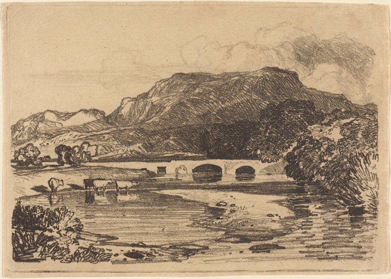 Tan y Bwlch, norra Wales av John Sell Cotman
