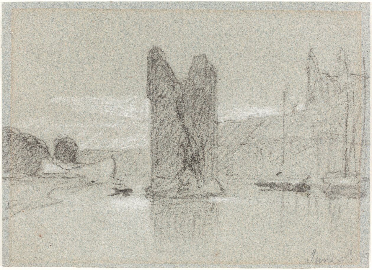 Djävulens torn av John Sell Cotman