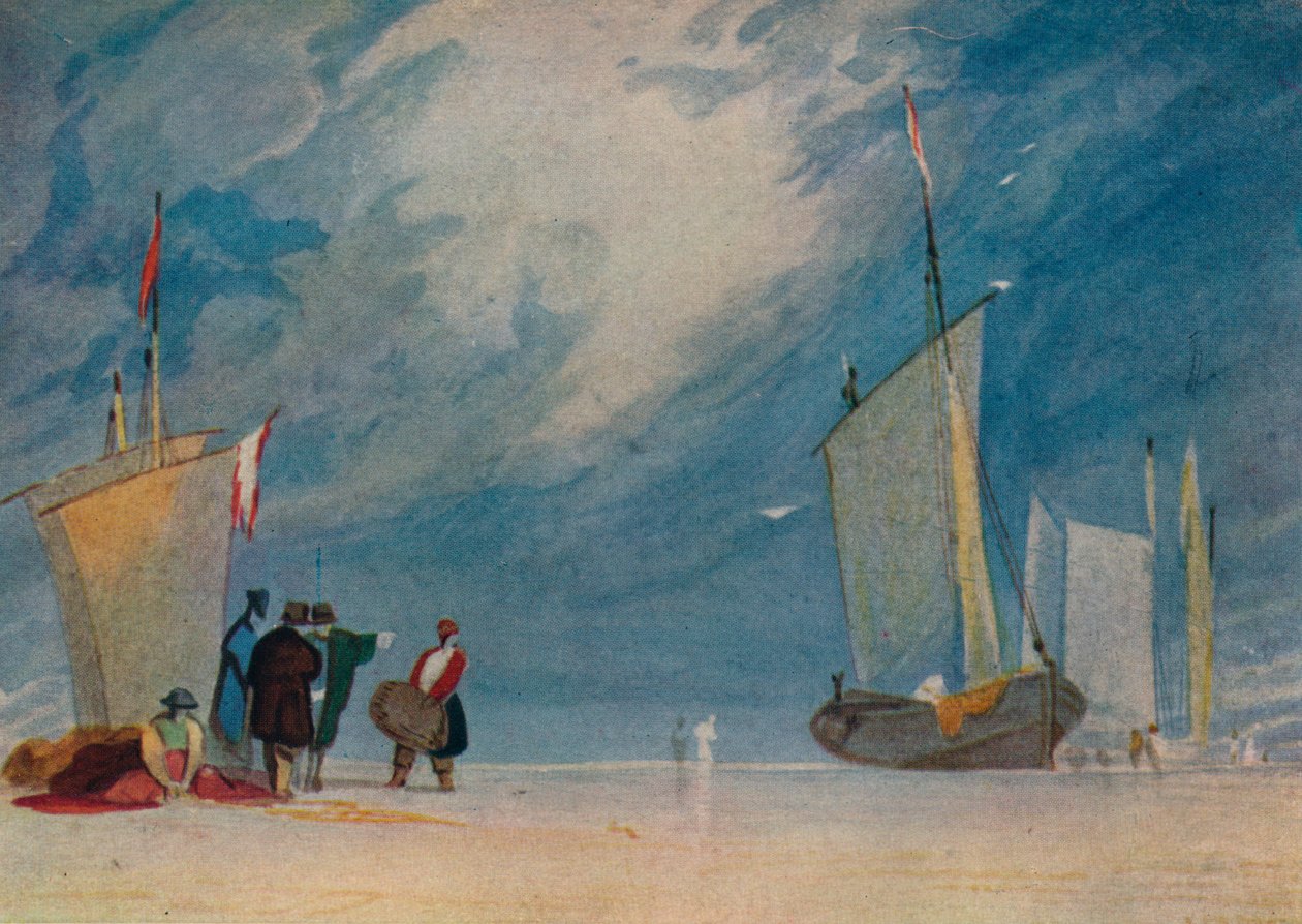 Landningen, c1810, 1923 av John Sell Cotman