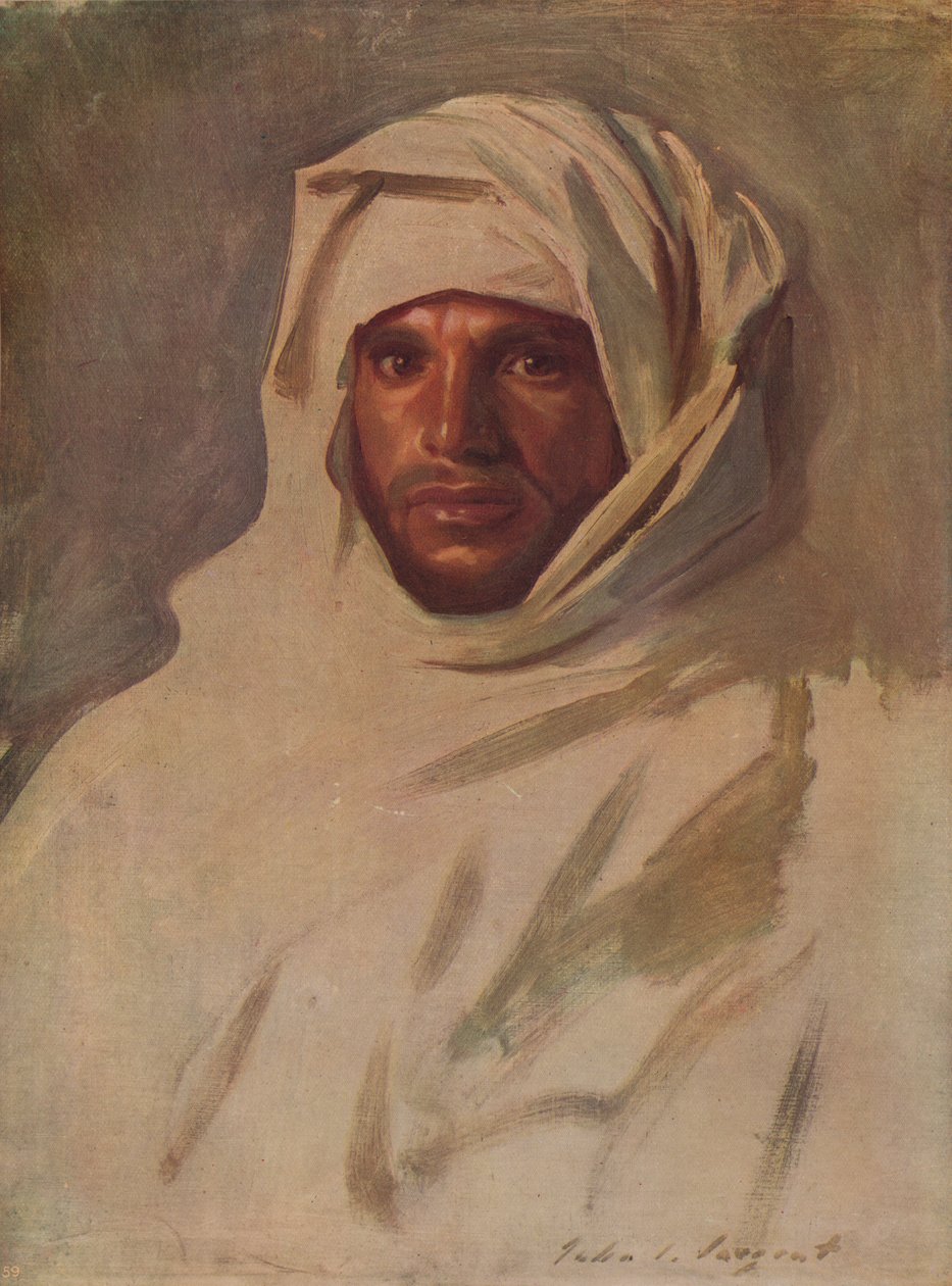 En beduinarab, c1891, c1915 av John Singer Sargent