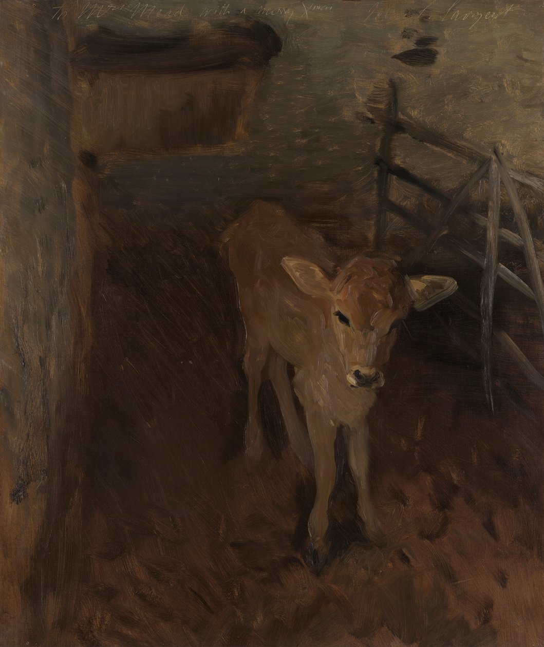 En Jerseykalv av John Singer Sargent