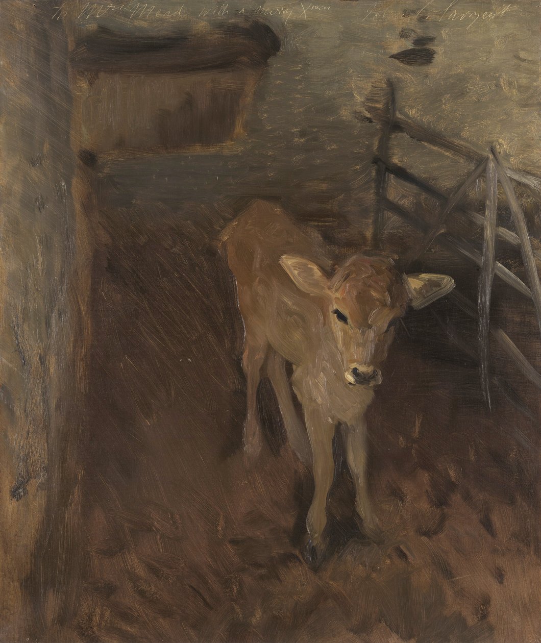 En Jerseykalv, 1893 av John Singer Sargent