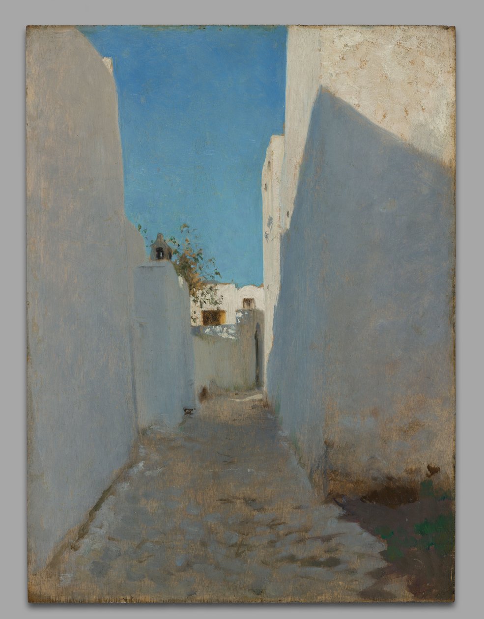 En marockansk gatuscen av John Singer Sargent