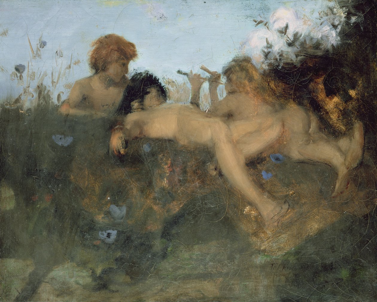 En sommaridyll, 1878-79 av John Singer Sargent