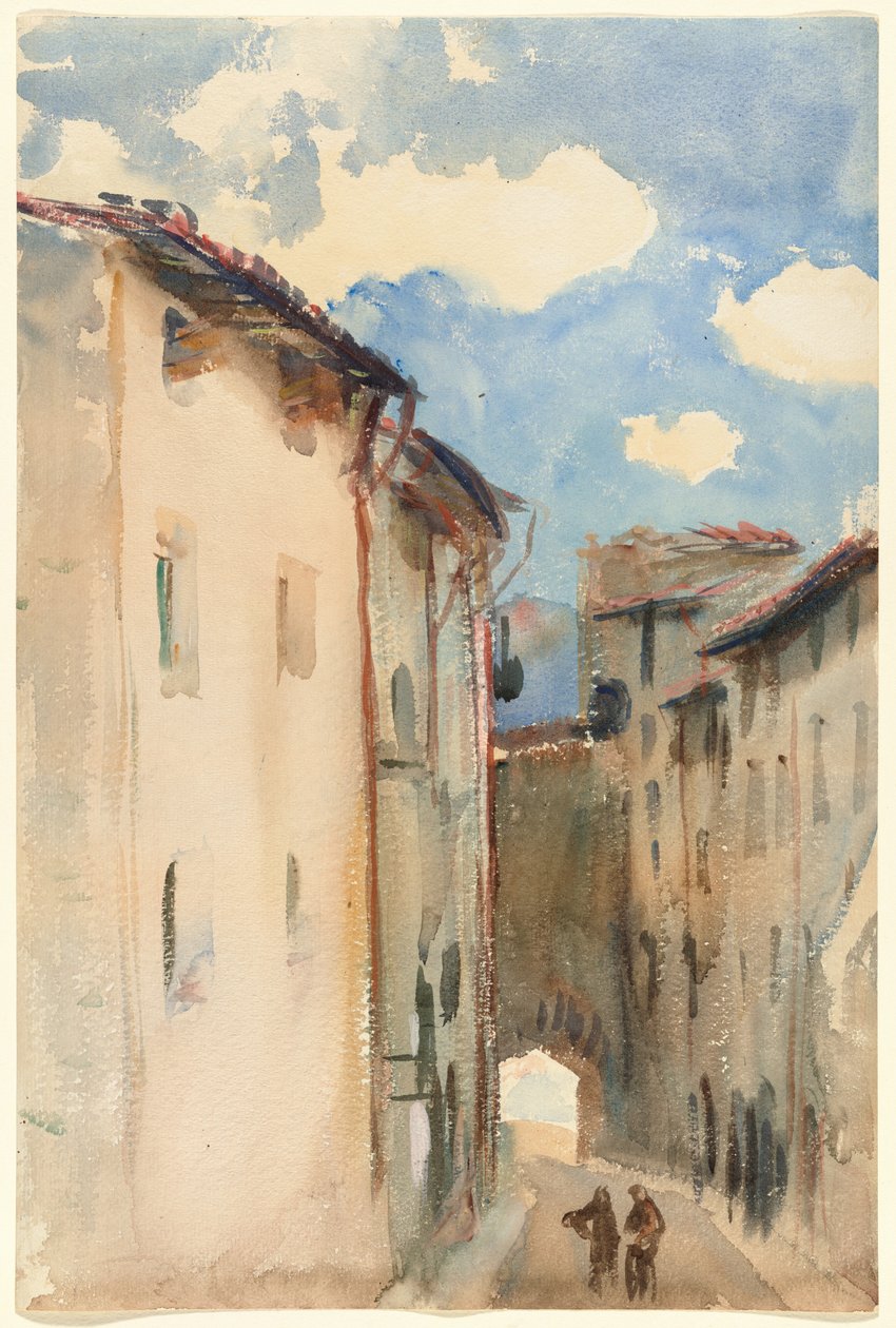 Camprodon, Spanien, ca. 1892. av John Singer Sargent