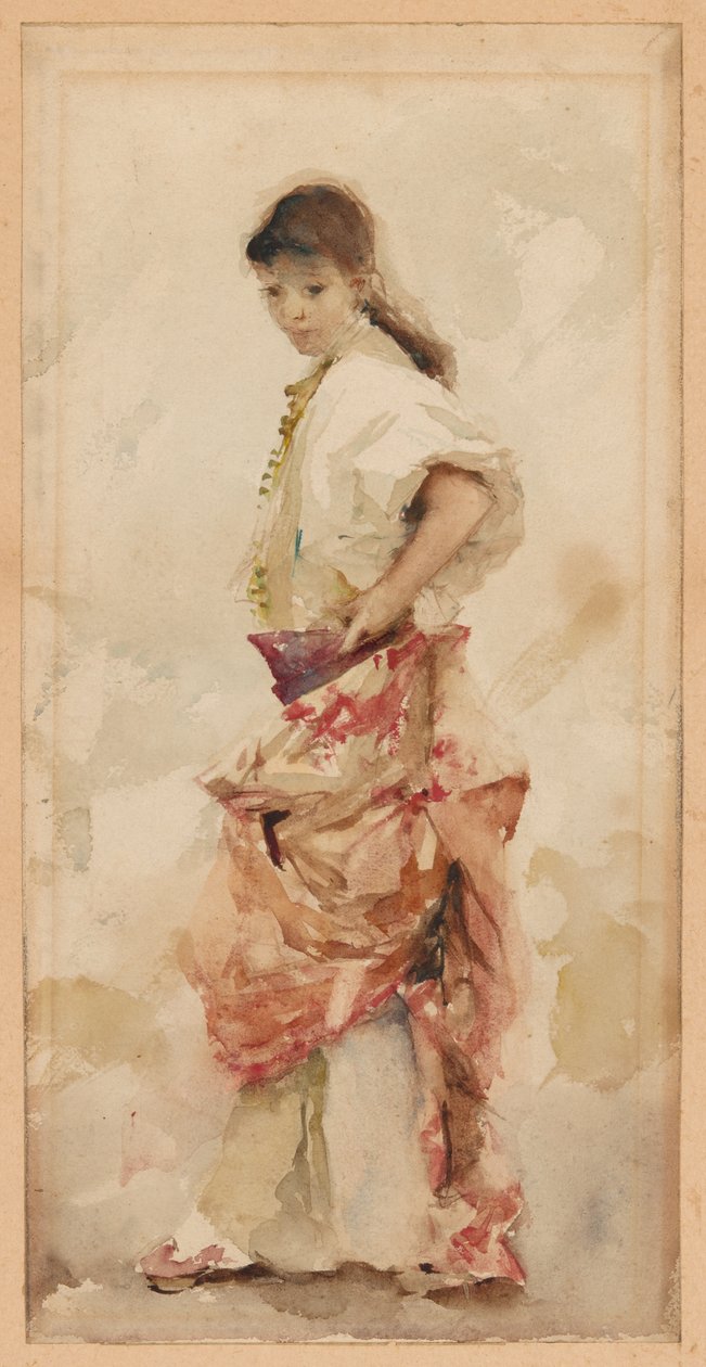 Flicka i spansk kostym av John Singer Sargent
