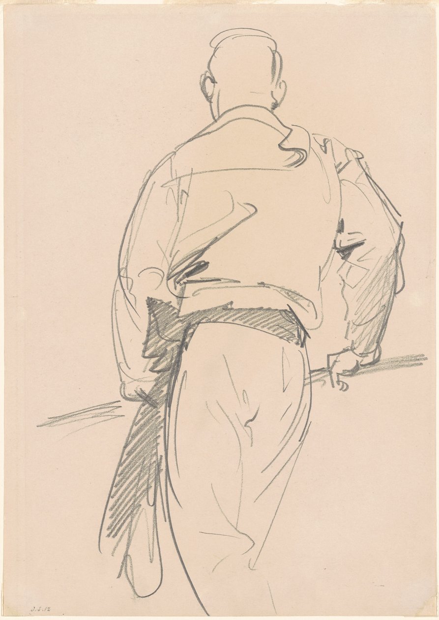Gondolier, Venedig av John Singer Sargent